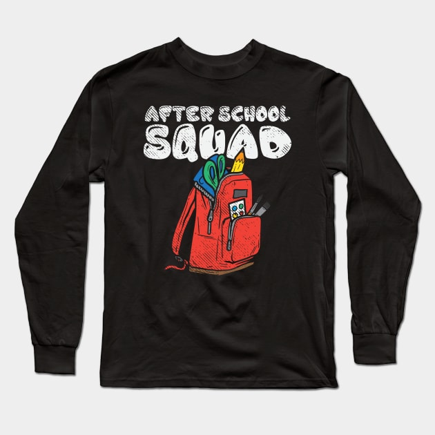 After School Squad Long Sleeve T-Shirt by maxdax